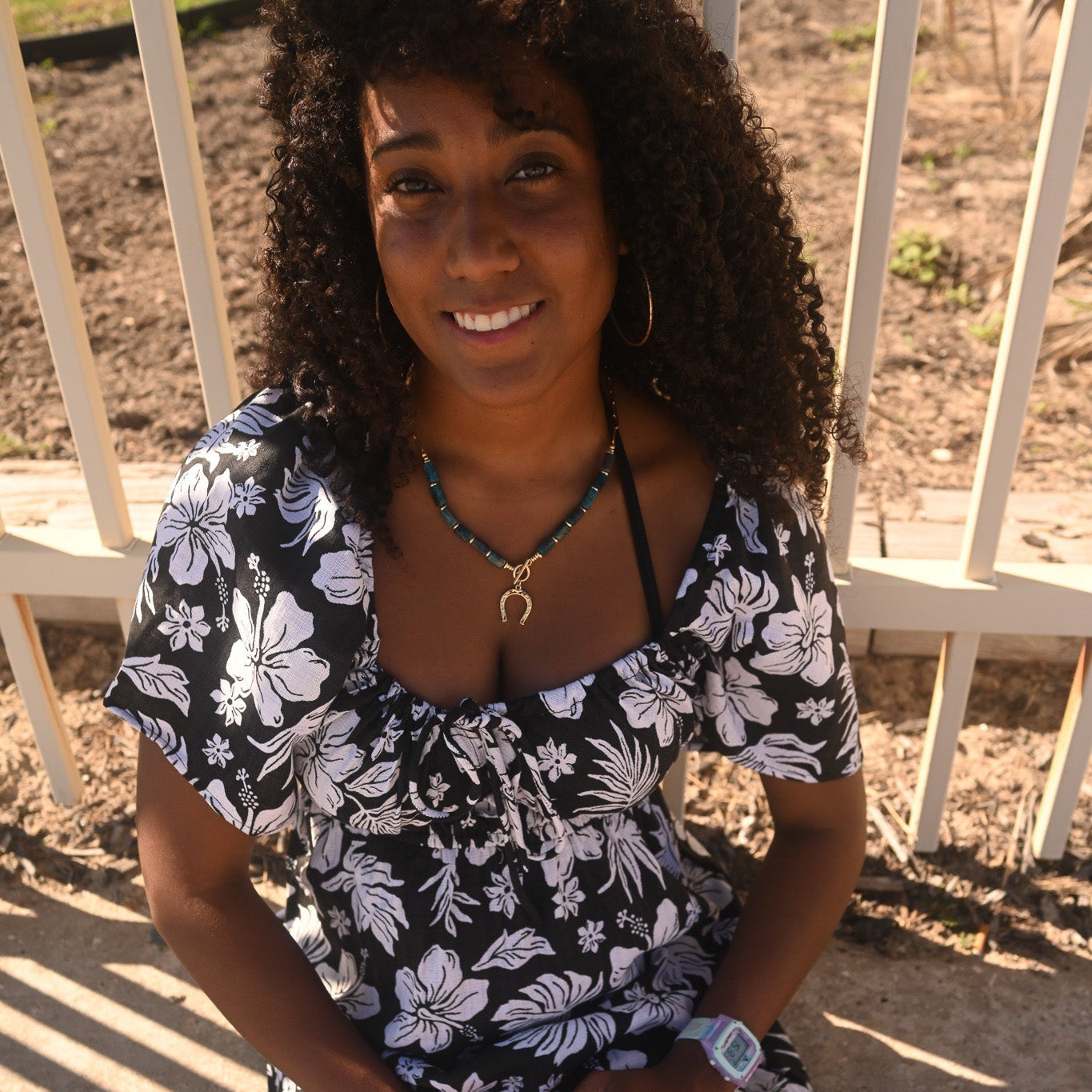 Sapphire Coastal Cowgirl Necklace