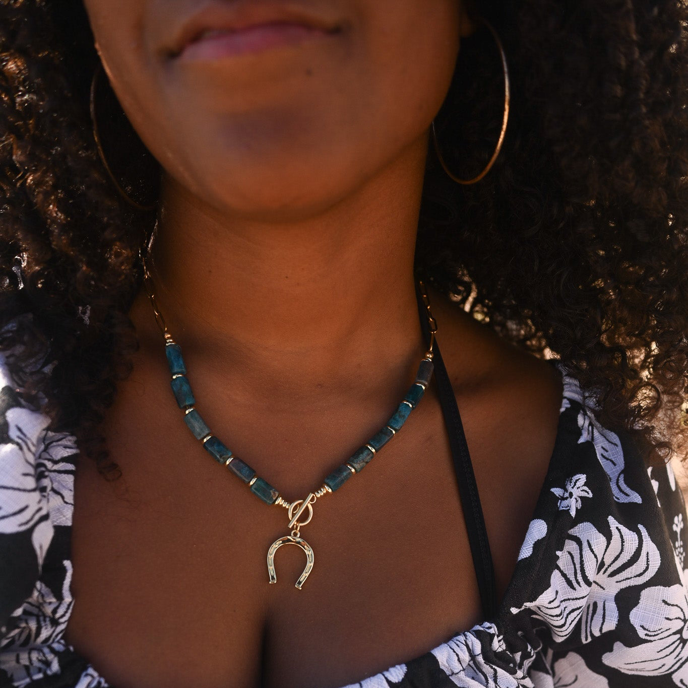 Sapphire Coastal Cowgirl Necklace