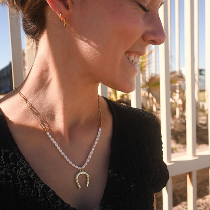Coastal Cowgirl Pearl Necklace