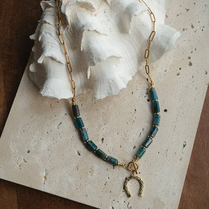 Sapphire Coastal Cowgirl Necklace