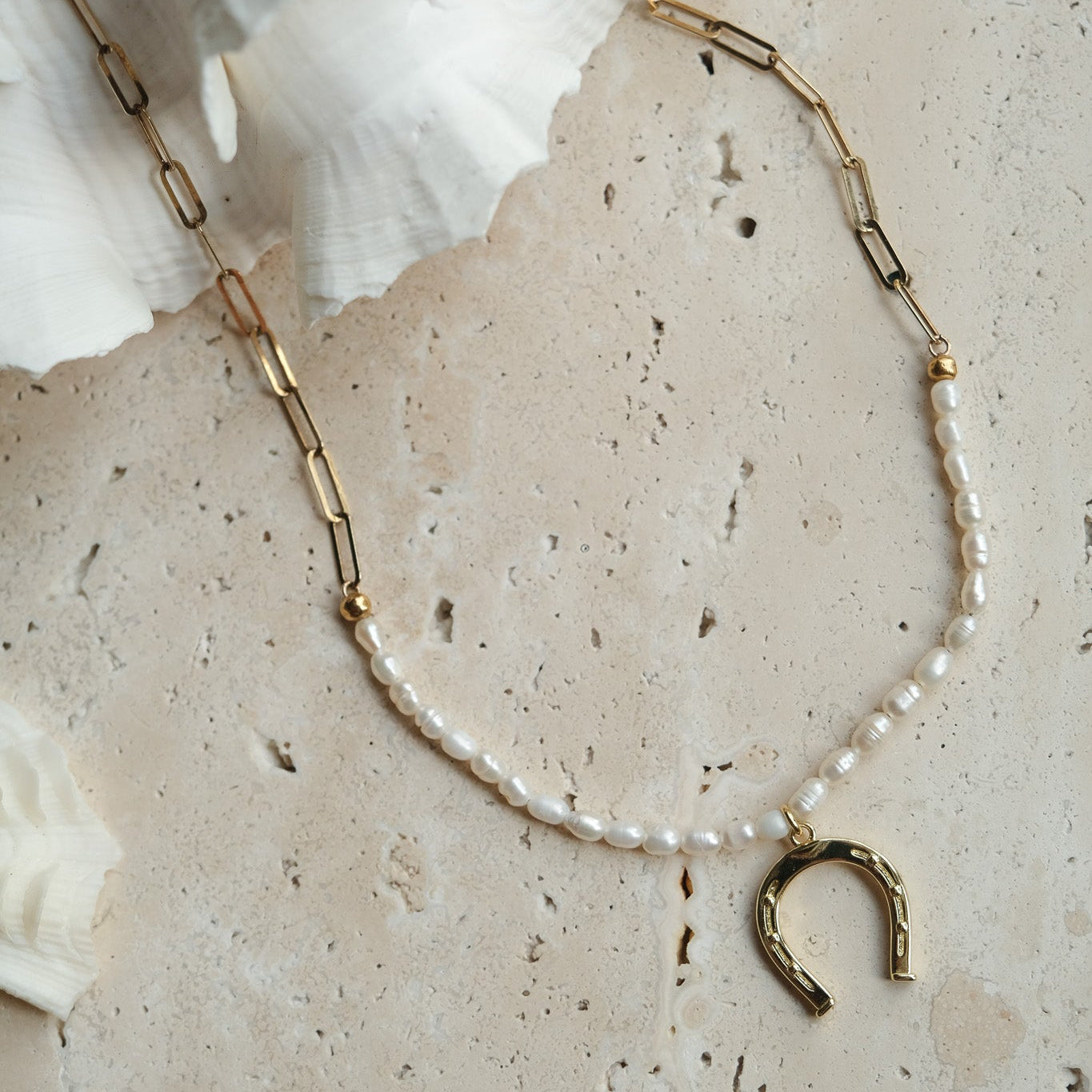 Coastal Cowgirl Pearl Necklace